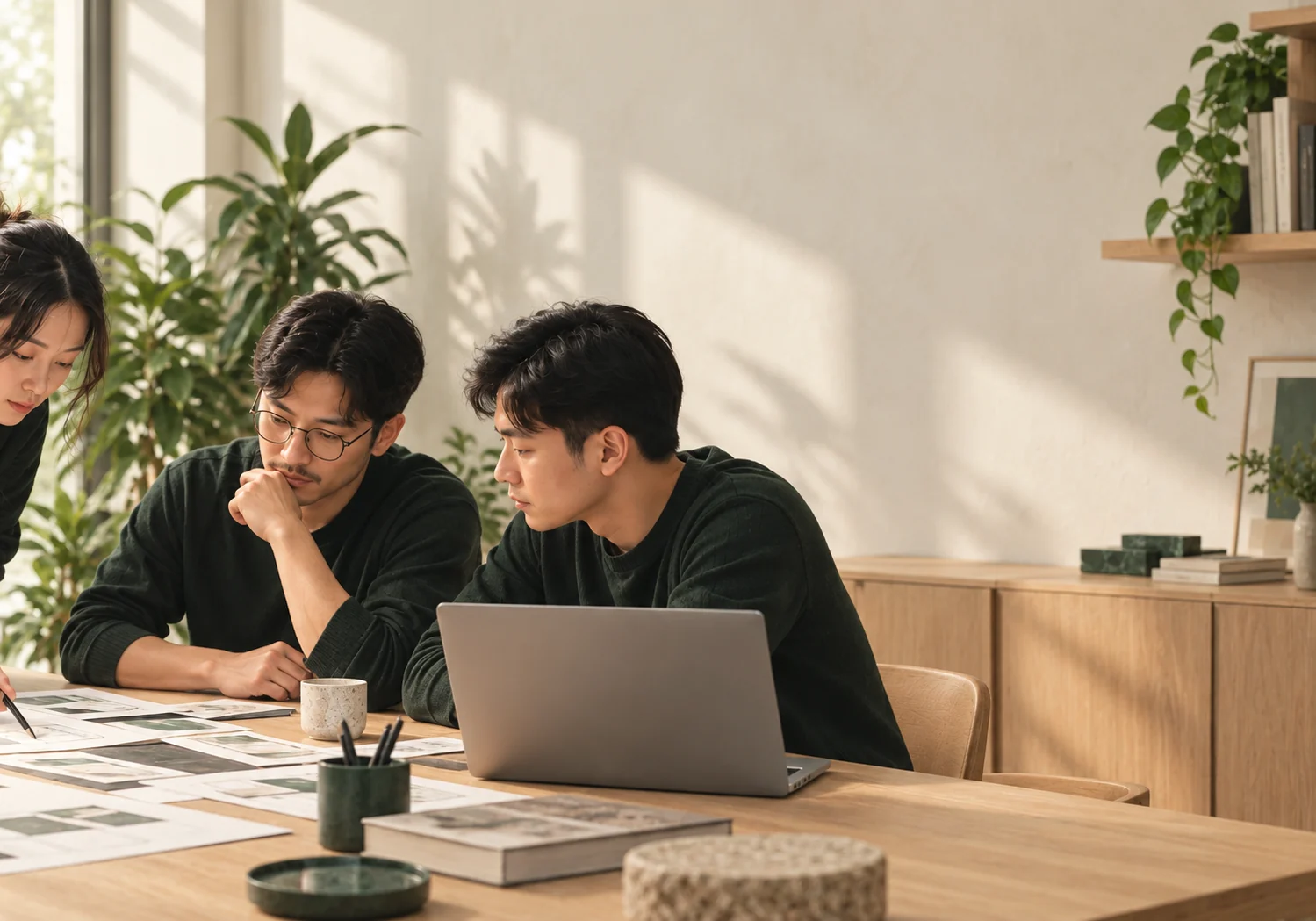 Đội ngũ cùng rà soát thiết kế sản phẩm