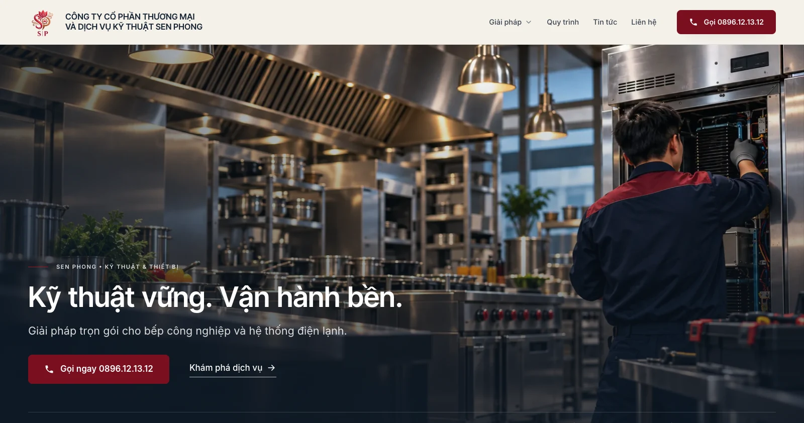 Website Sen Phong Service