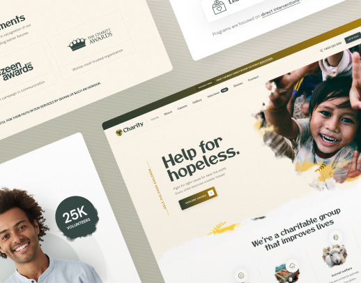 Charity theme preview