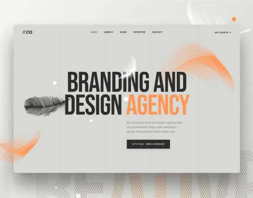 Design Agency theme preview