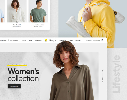 Fashion Store theme preview