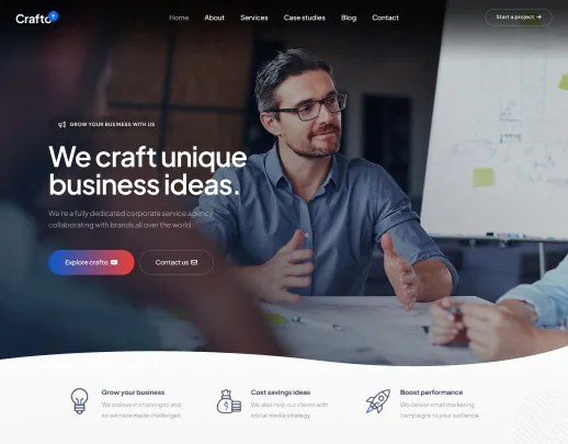 Ảnh xem trước theme IT Business
