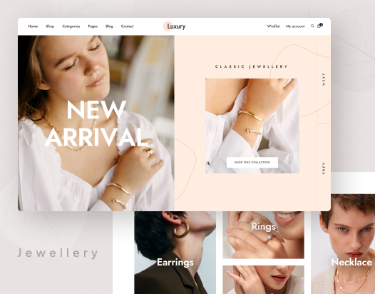 Jewellery theme preview