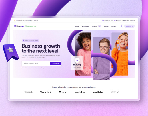 Modern Business theme preview