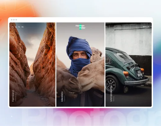 Ảnh xem trước theme Photography