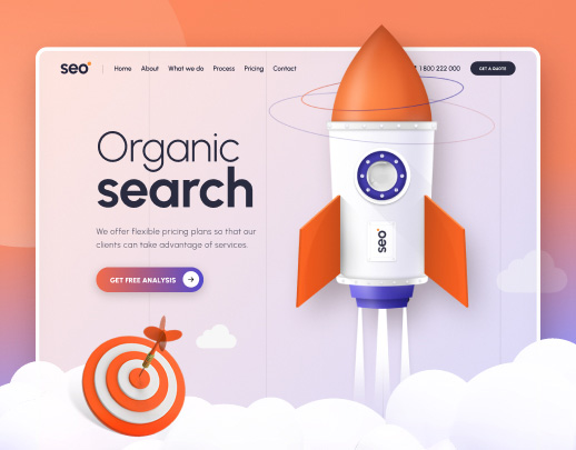 SEO Agency theme preview