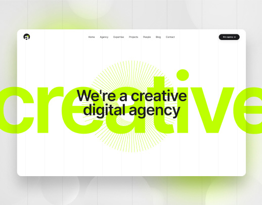 Web Agency theme preview