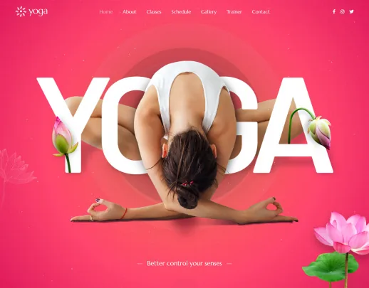Ảnh xem trước theme Yoga & Meditation