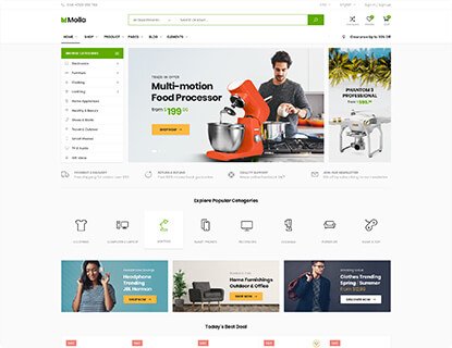 Molla – Market 3 theme preview