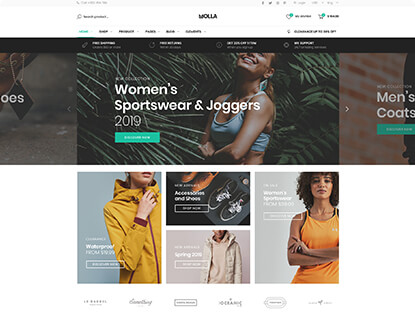 Molla – Fashion 5 theme preview
